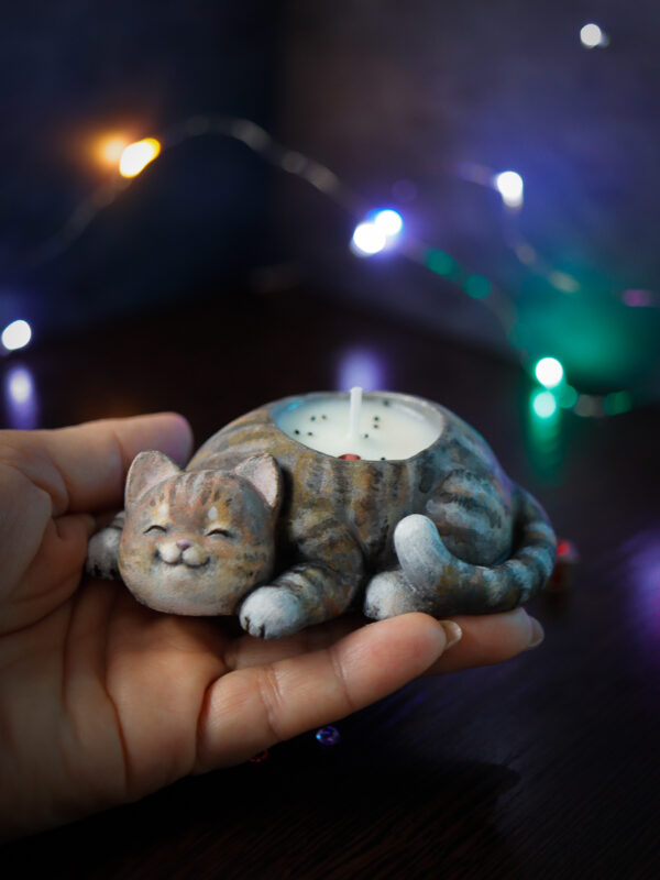 I have meeu paws! Handmade aroma candle — изображение 2
